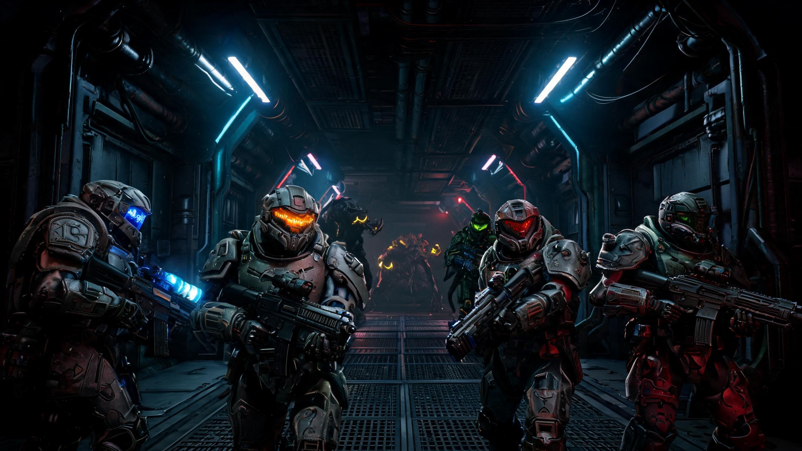 Alien Dark Descent Space Crew Legendary Edition Custom Game Builder preview