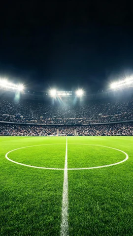 Create a premium phone wallpaper concept using abstract football motion
