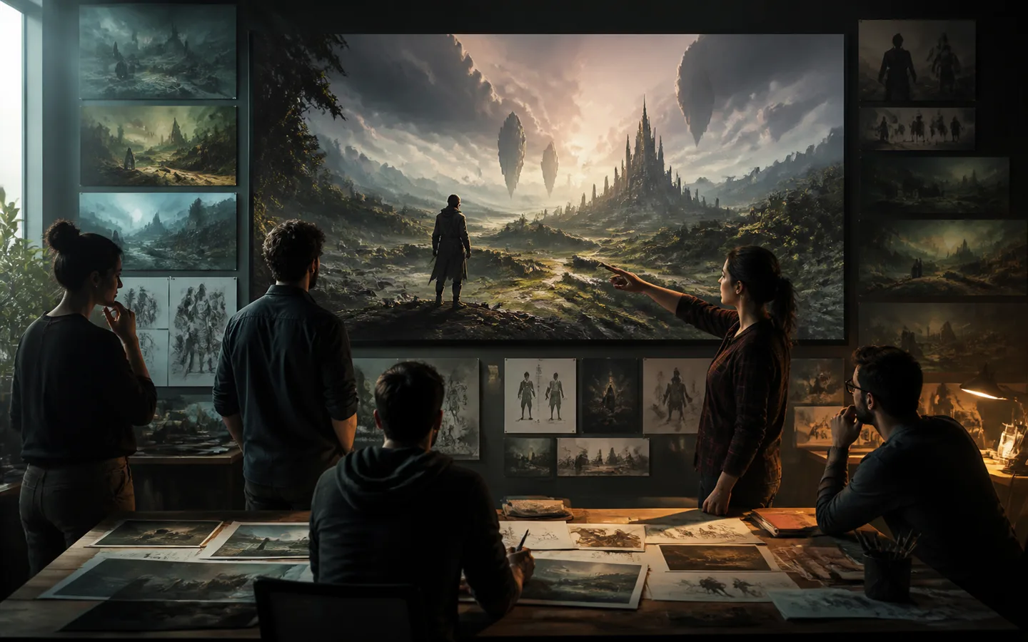 indie game landing page creation visual showing lp product proof