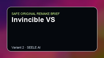 Invincible VS original game remake reference artwork 2