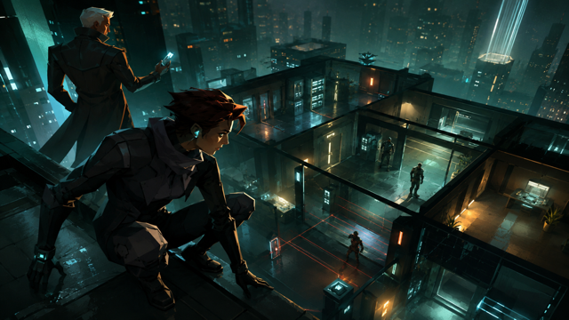 Invisible Inc original game remake reference artwork 1