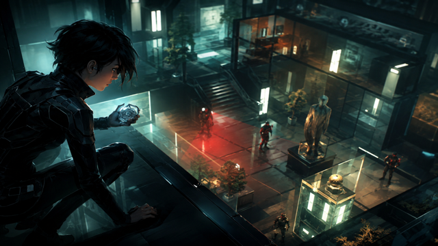 Invisible Inc original game remake reference artwork 2