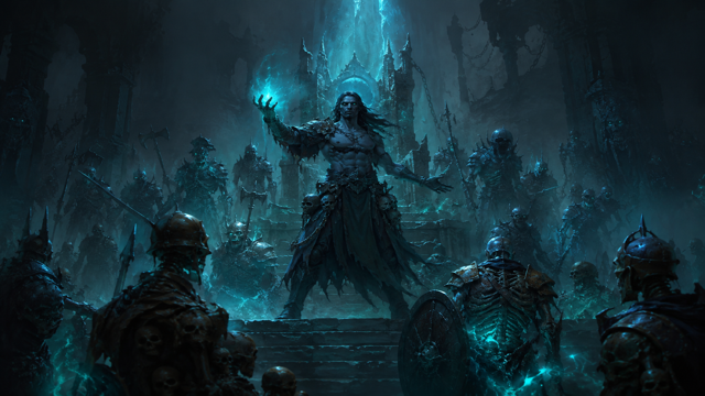 Iratus Lord of the Dead original game remake reference artwork 1