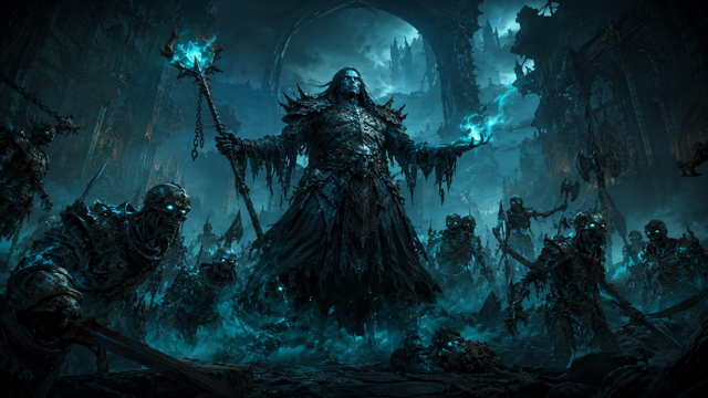 Iratus Lord of the Dead original game remake reference artwork 3