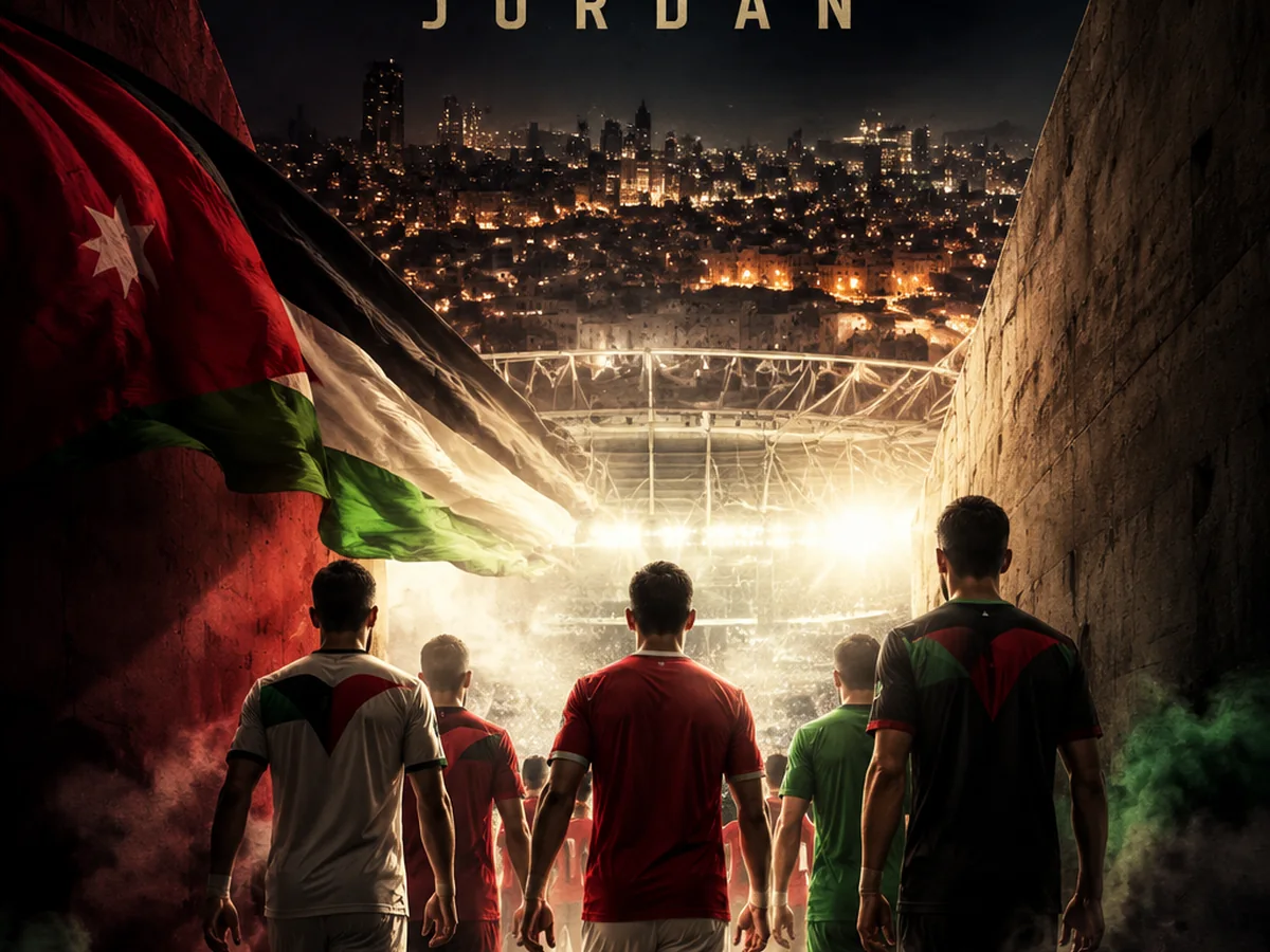 Jorda World Cup Poster Generator example 1