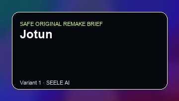 Jotun Game Customer Remake preview