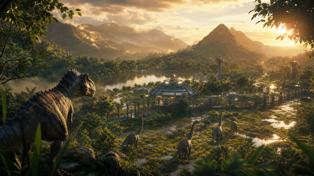 Jurassic World Evolution 2 original jurassic world evolution 2 custom game reference artwork 3