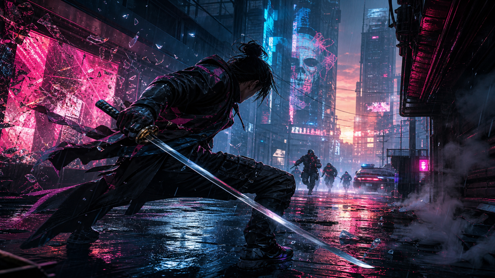 Katana ZERO Game Customer Remake preview