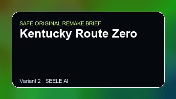 Kentucky Route Zero original game remake reference artwork 2