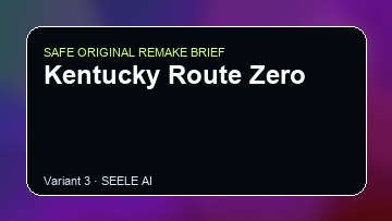 Kentucky Route Zero original game remake reference artwork 3
