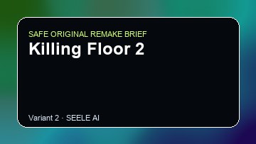 Killing Floor 2 original game remake reference artwork 2