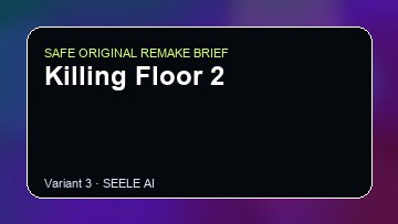 Killing Floor 2 original game remake reference artwork 3