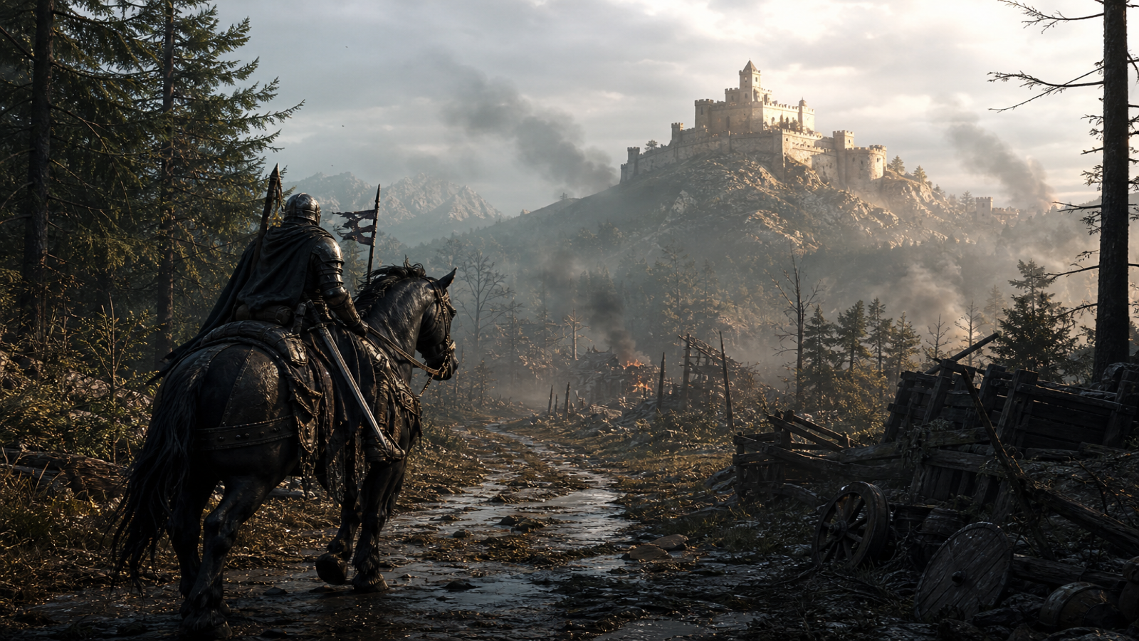 Kingdom Come Deliverance original game remake reference artwork 2
