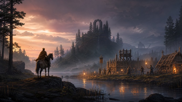 Kingdom New Lands original game remake reference artwork 1
