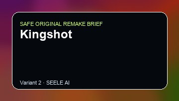 Kingshot original game remake reference artwork 2