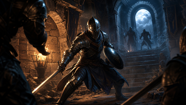 Knights in Tight Spaces original game remake reference artwork 2