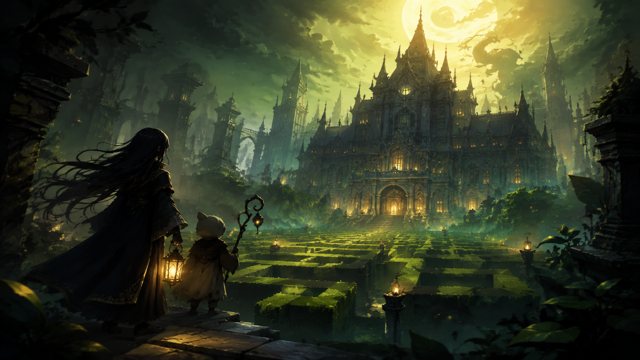 Labyrinth of Galleria The Moon Society Game Customer Remake preview