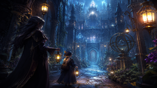 Labyrinth of Galleria The Moon Society original game remake reference artwork 3