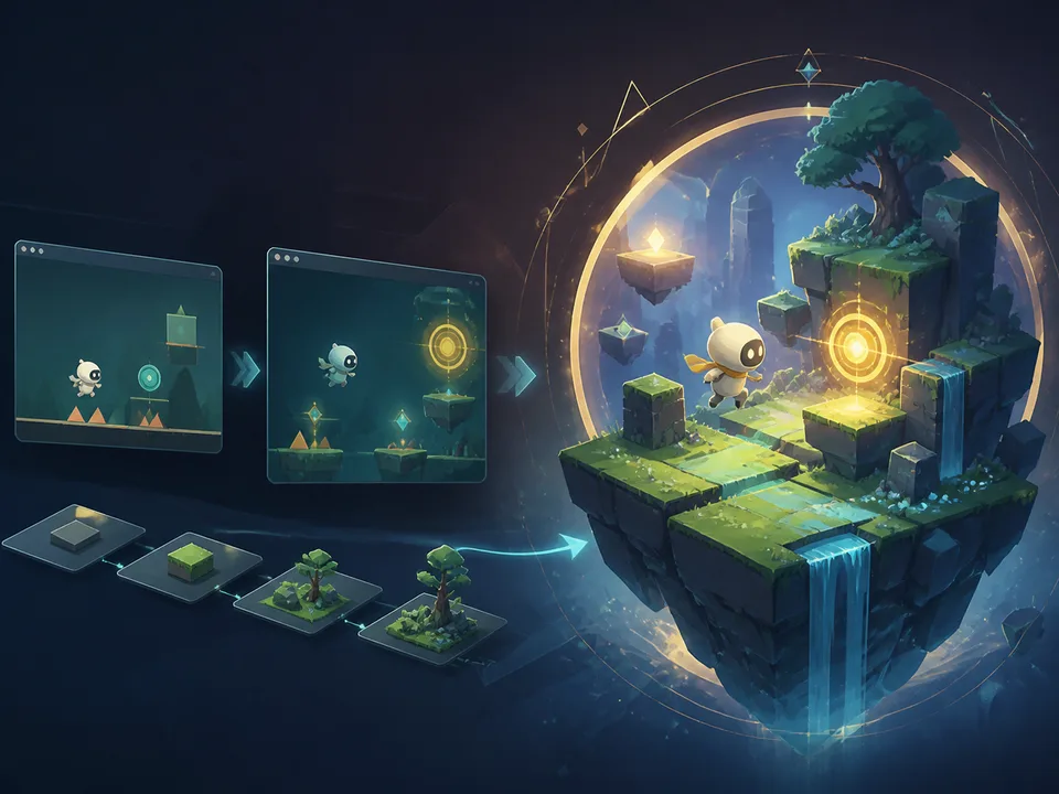 LayaAir game prototyping visual showing lp hero 03