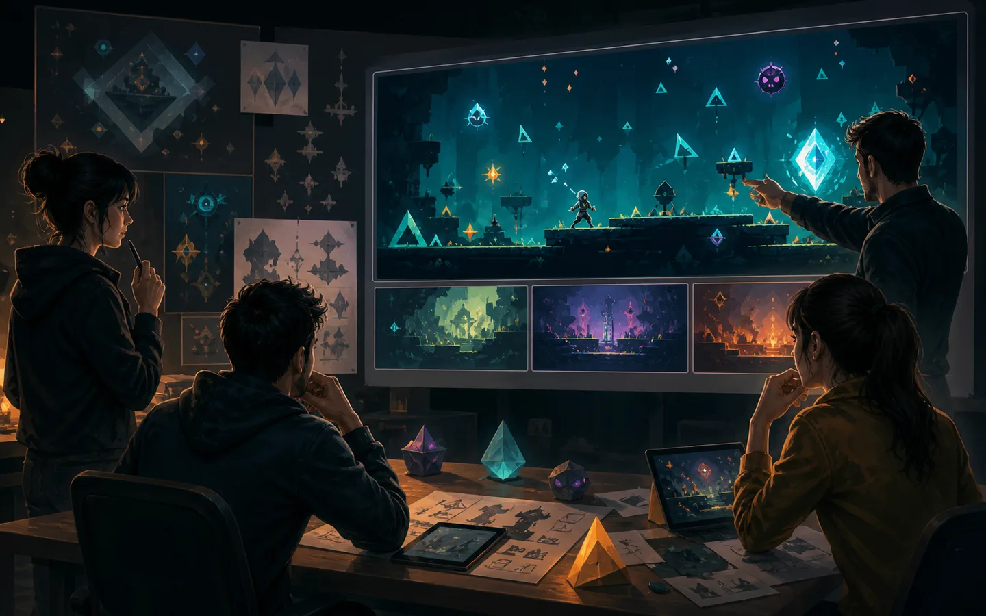 LayaAir game prototyping visual showing lp product proof