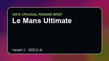 Le Mans Ultimate original game remake reference artwork 3
