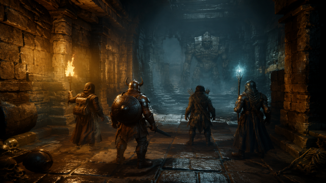 Legend of Grimrock original game remake reference artwork 2