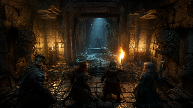 Legend of Grimrock original game remake reference artwork 3