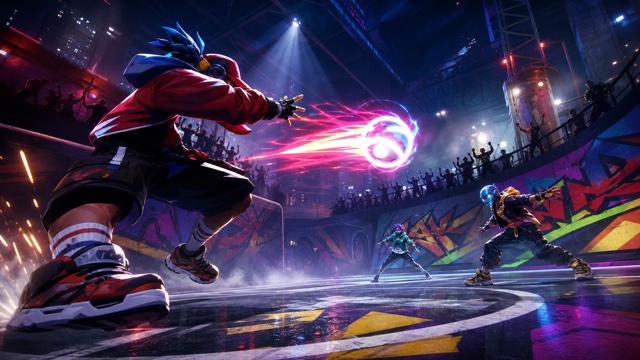 Lethal League Blaze original lethal league blaze custom game reference artwork 1