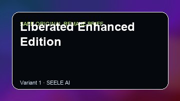 Liberated Enhanced Edition Game Customer Remake preview