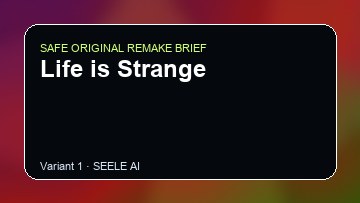 Life is Strange Game Customer Remake preview