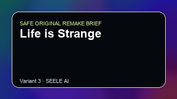 Life is Strange original game remake reference artwork 3