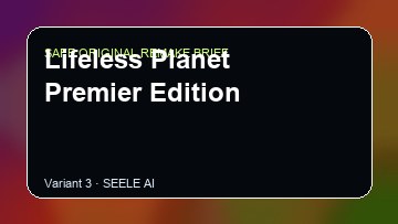 Lifeless Planet Premier Edition original game remake reference artwork 3