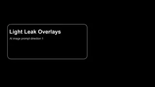 Light Leak Overlays Image Generator preview