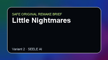 Little Nightmares original game remake reference artwork 2