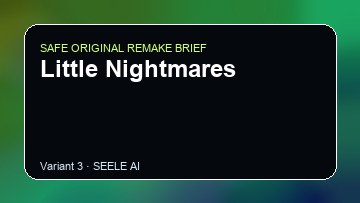 Little Nightmares original game remake reference artwork 3