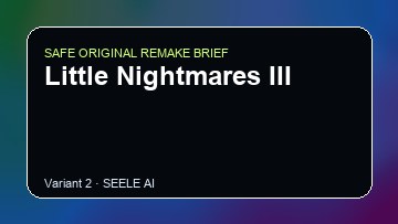 Little Nightmares III original game remake reference artwork 2