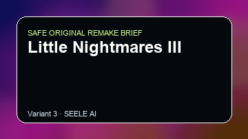 Little Nightmares III original game remake reference artwork 3