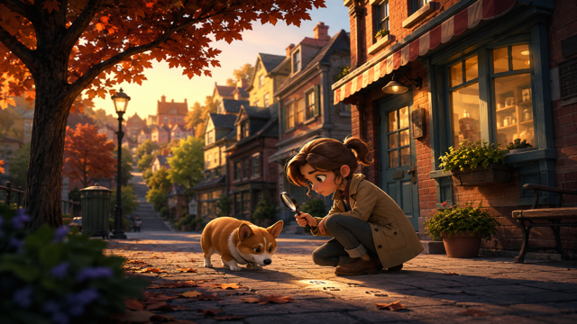 Little Problems A Cozy Detective Game original game remake reference artwork 1