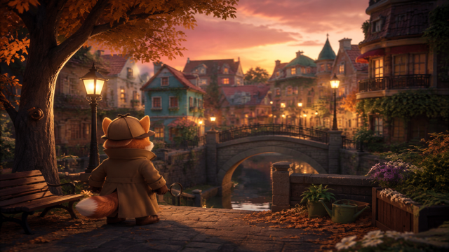 Little Problems A Cozy Detective Game original game remake reference artwork 3