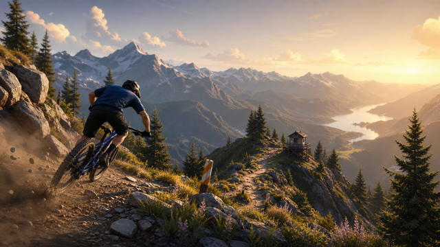 Lonely Mountains Downhill Game Customer Remake preview