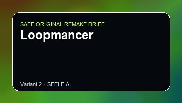 Loopmancer original game remake reference artwork 2