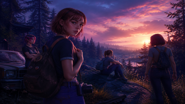 Lost Records Bloom and Rage original game remake reference artwork 2