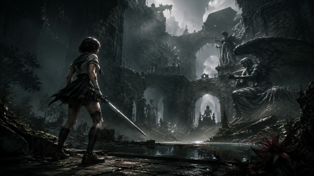 Lost Ruins original lost ruins custom game reference artwork 2