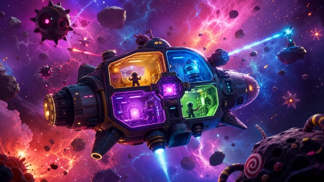 Lovers in a Dangerous Spacetime original lovers in a dangerous spacetime custom game reference artwork 1