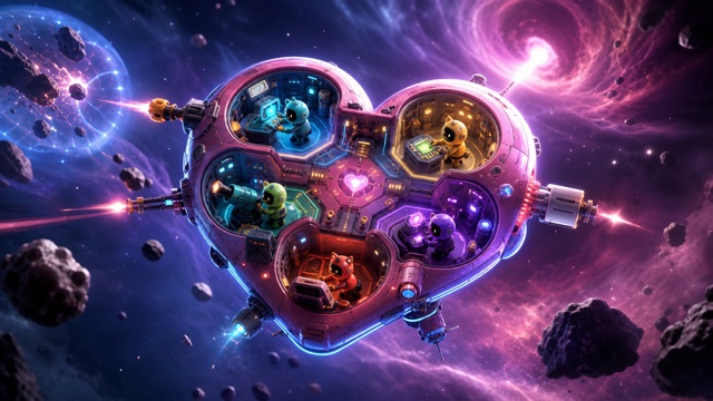 Lovers in a Dangerous Spacetime original lovers in a dangerous spacetime custom game reference artwork 3