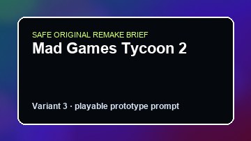 Mad Games Tycoon 2 original mad games tycoon 2 diy game reference artwork 3