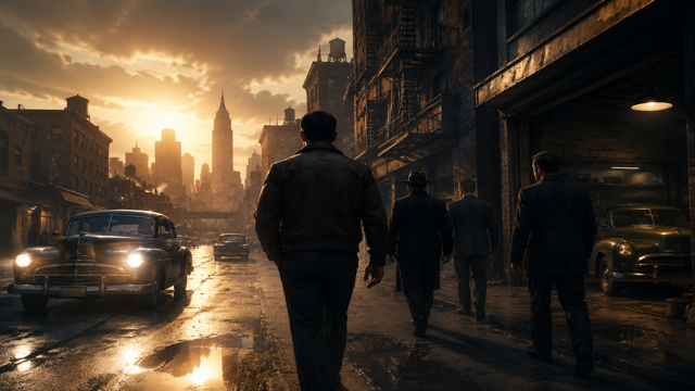Mafia II original mafia ii diy game reference artwork 1