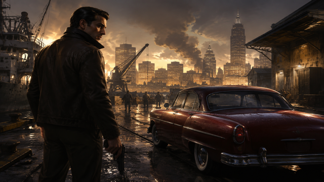 Mafia II original mafia ii diy game reference artwork 2