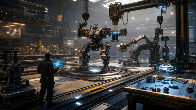 Main Assembly original game remake reference artwork 3