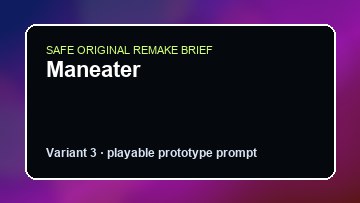 Maneater original maneater custom game reference artwork 3